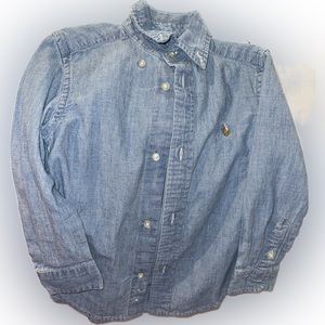 Ralph Lauren button down, boys size 3T